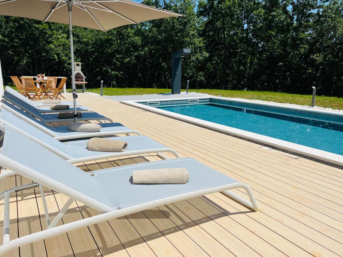 Vila Prisunca Jacuzzi & Swimming Pool Pazin Eksteriør billede