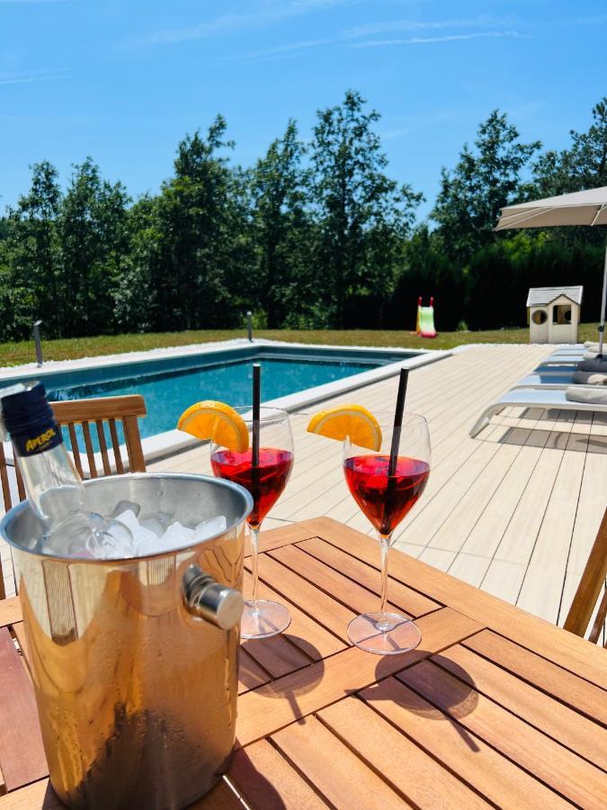 Vila Prisunca Jacuzzi & Swimming Pool Villa Pazin Eksteriør billede